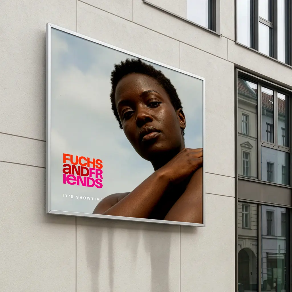 Großformatiger Digitaldruck auf festem Material