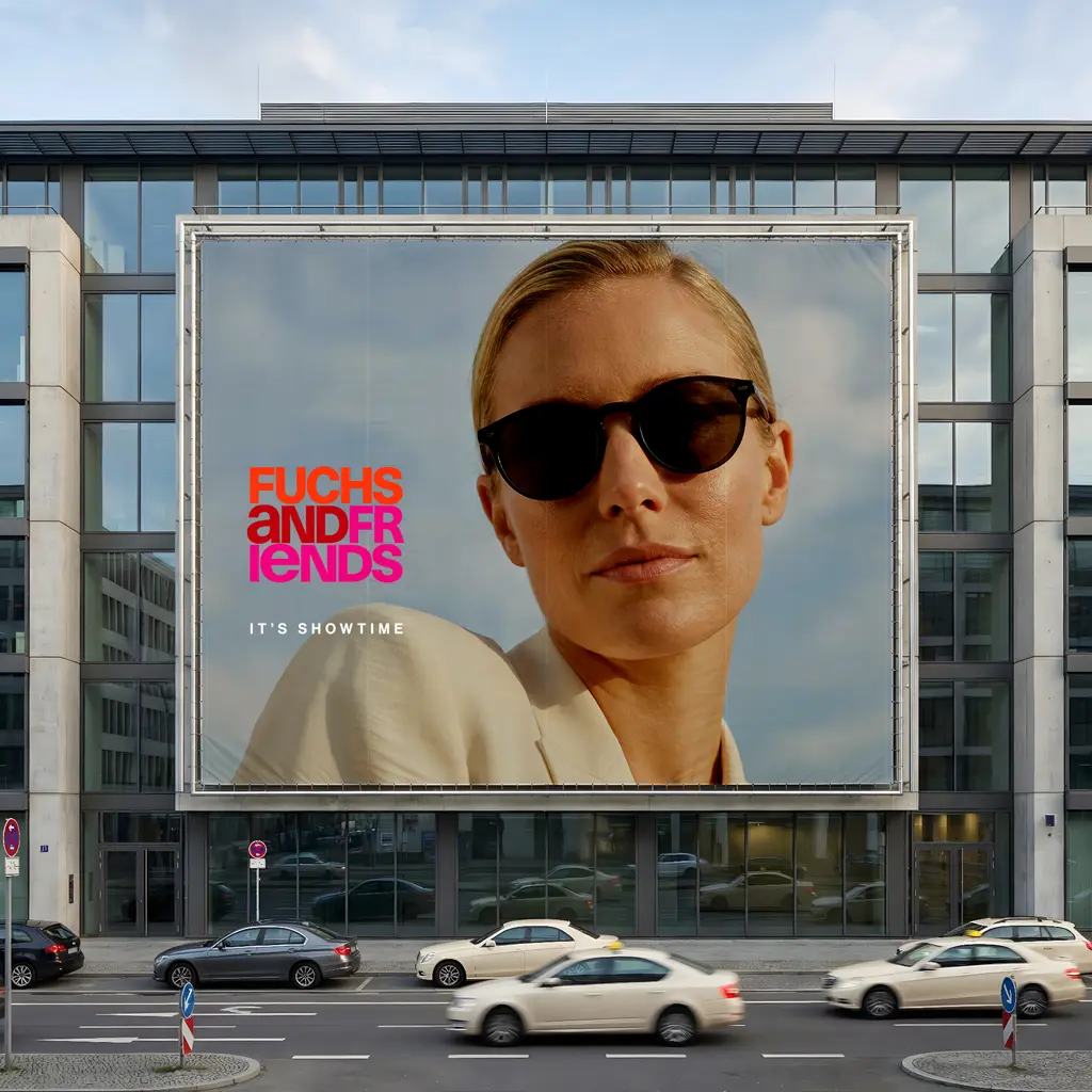 Großformatiger Digitaldruck aufflexiblem Material